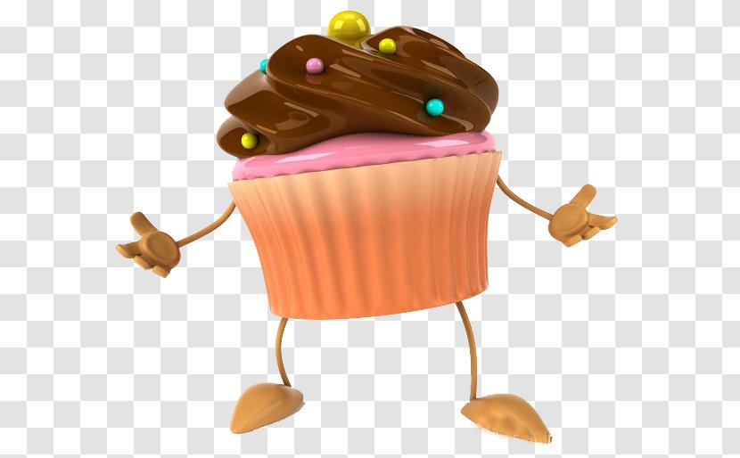 Recycling Bin Waste Management Container - Cartoon Image Of Chocolate Cake Transparent PNG