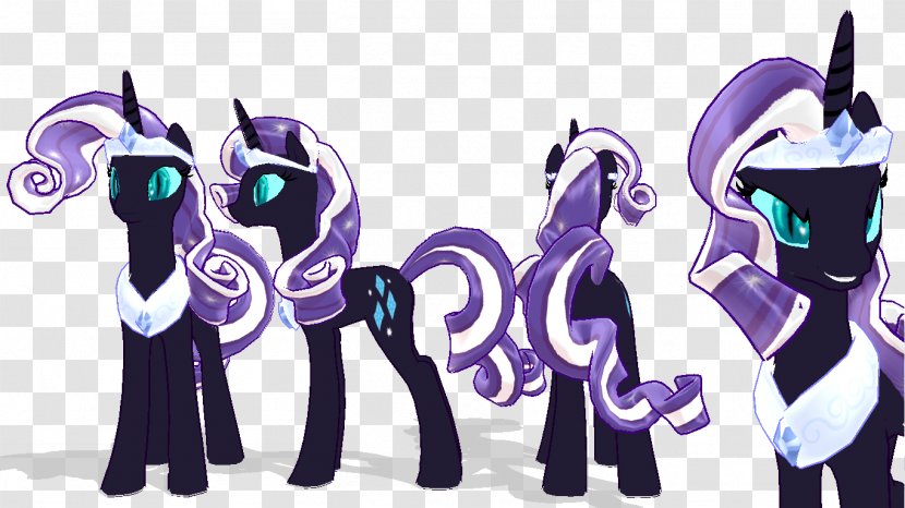 Pony Rarity Rainbow Dash Twilight Sparkle Princess Luna - Violet - My Little Transparent PNG
