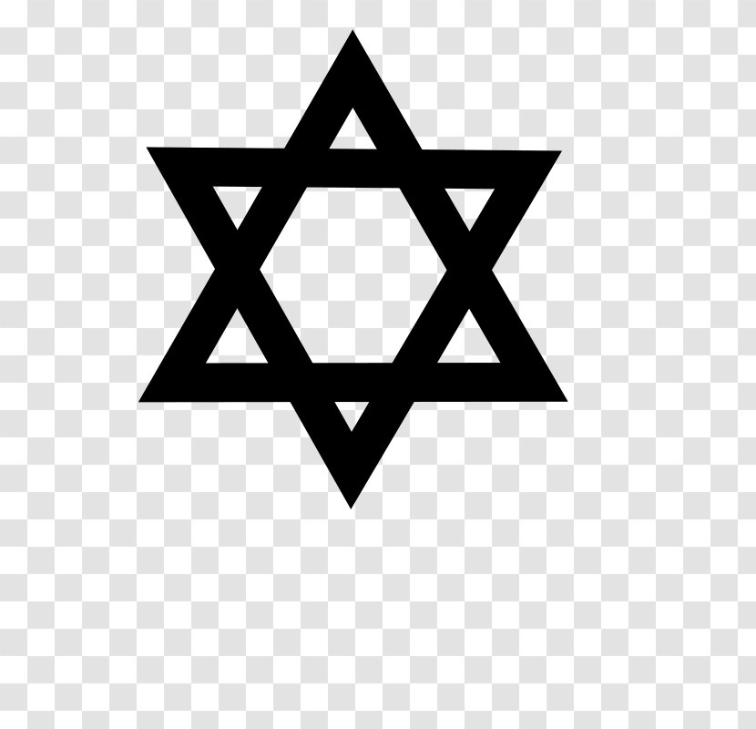 Star Of David Judaism Jewish Symbolism - Religion Transparent PNG