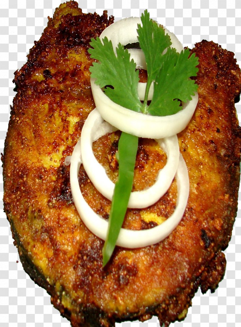 Fried Fish Kebab Crab Cake Chana Masala Fry - Curry Transparent PNG