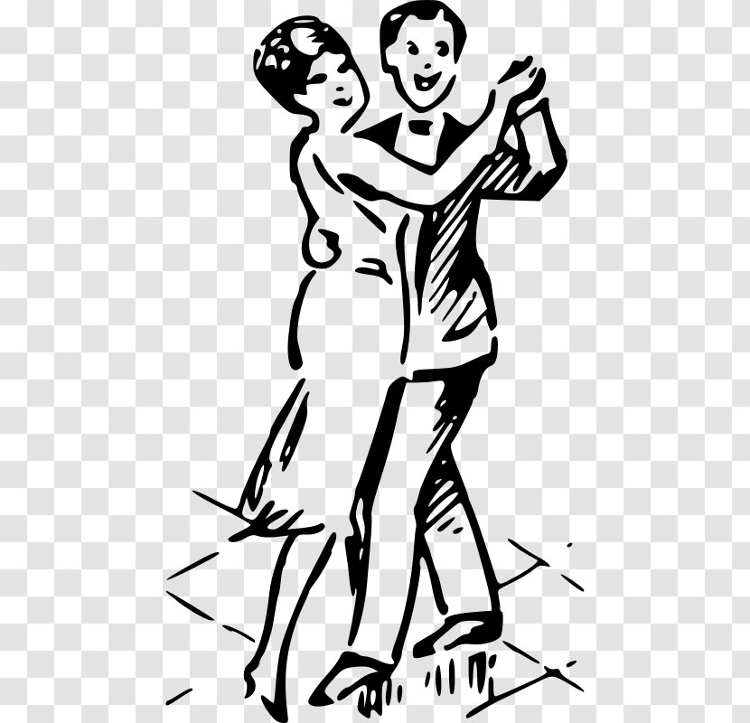1930s 1920s 1950s Clip Art - Arm - Couple Dance Transparent PNG