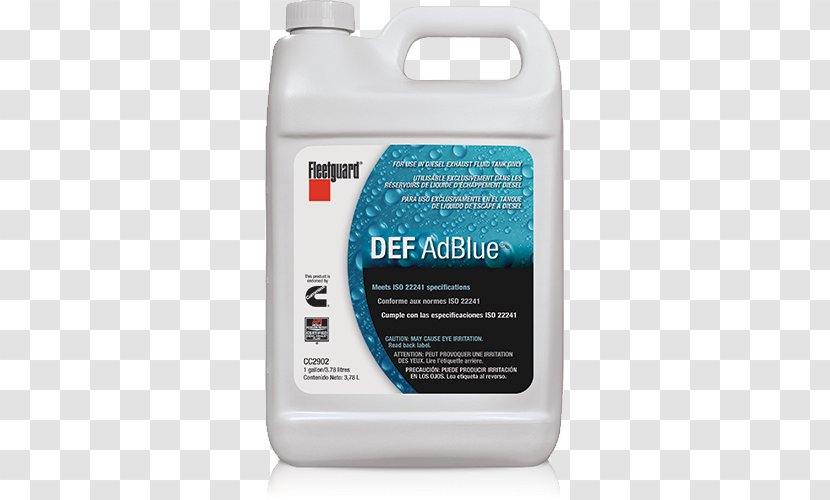 Diesel Exhaust Fluid ARLA Engine Cummins - Automotive - Planilha Transparent PNG