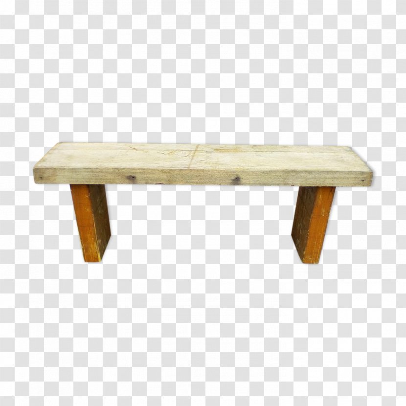 Bench Table Wood Furniture Garden - Pallet Transparent PNG