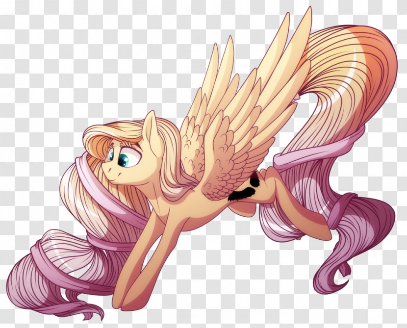 Fairy Horse Cartoon Figurine - Silhouette - Pegasus Transparent PNG