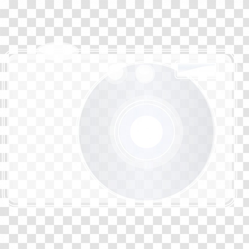 Lighting Circle - White - Camera Sketch Transparent PNG