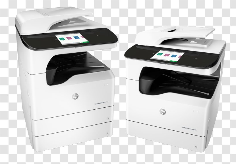 Hewlett-Packard Multi-function Printer HP PageWide Pro 777z All-in-One Inkjet Printing - Hp Pagewide 750dw 55 Ppm - Hewlett-packard Transparent PNG