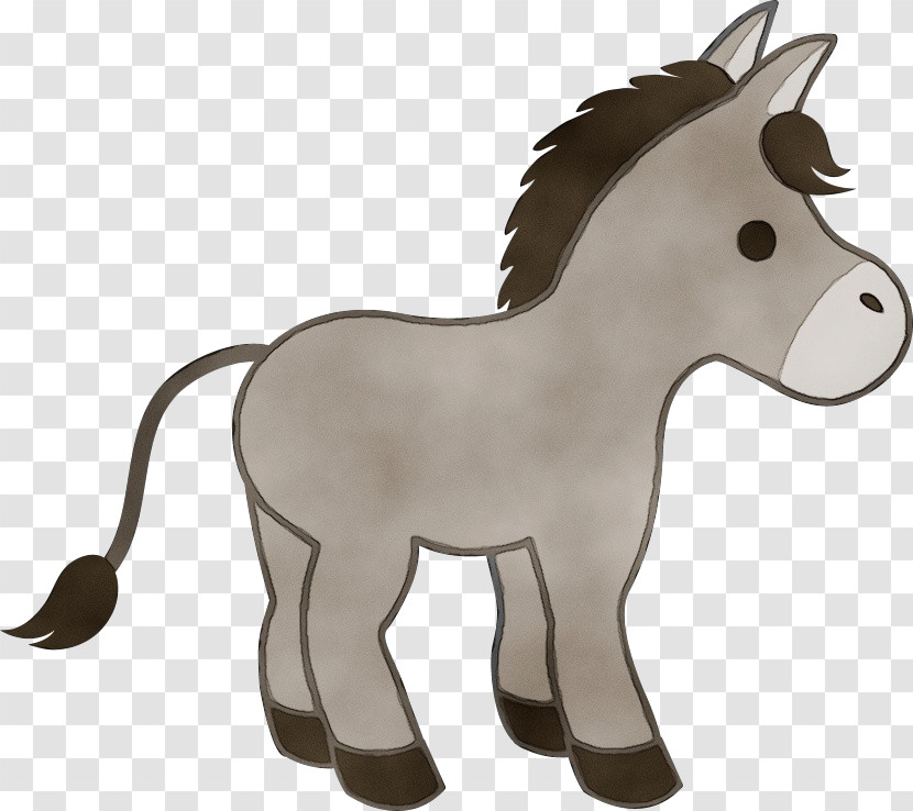 Animal Figure Horse Pony Shetland Pony Cartoon Transparent PNG