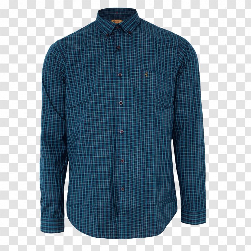 T-shirt Dress Shirt Blue Collar - Tshirt Transparent PNG
