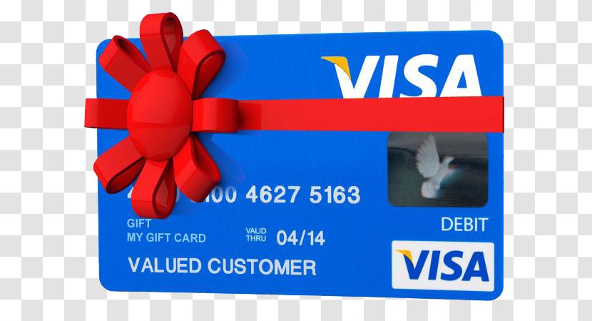 Debit Card Gift Credit Visa Payment Number Transparent PNG