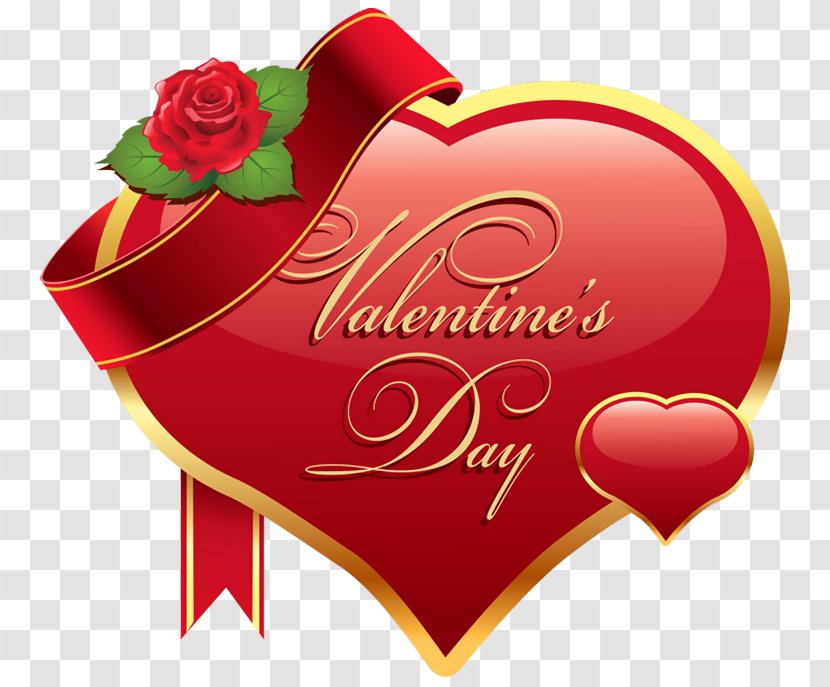 Valentine's Day Heart Clip Art - Apng - Valentines With Rose PNG Clipart Picture Transparent PNG