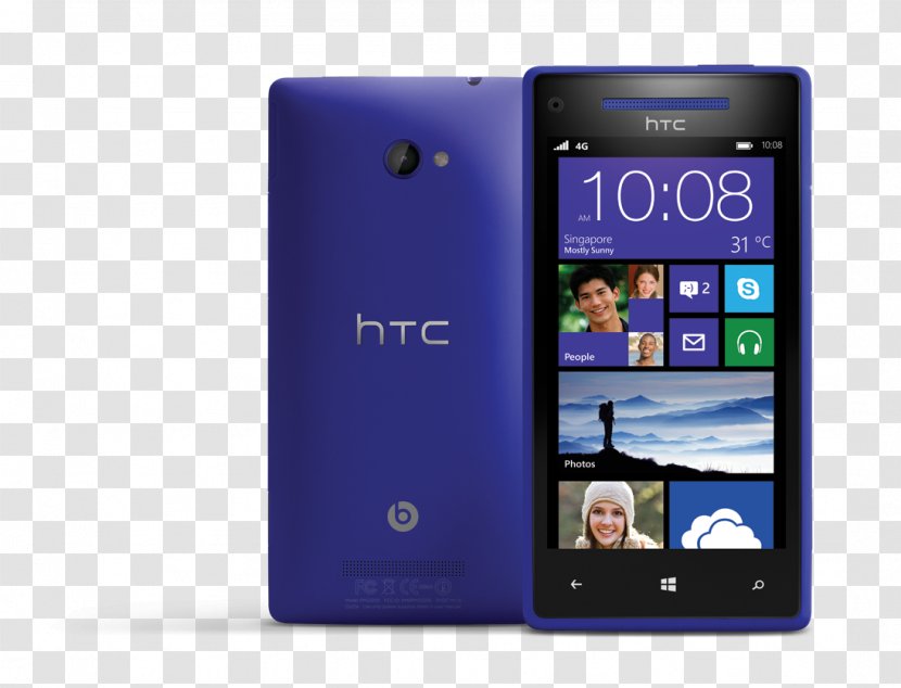 Smartphone HTC Windows Phone 8X Feature 8S Desire X - Htc 8x Transparent PNG