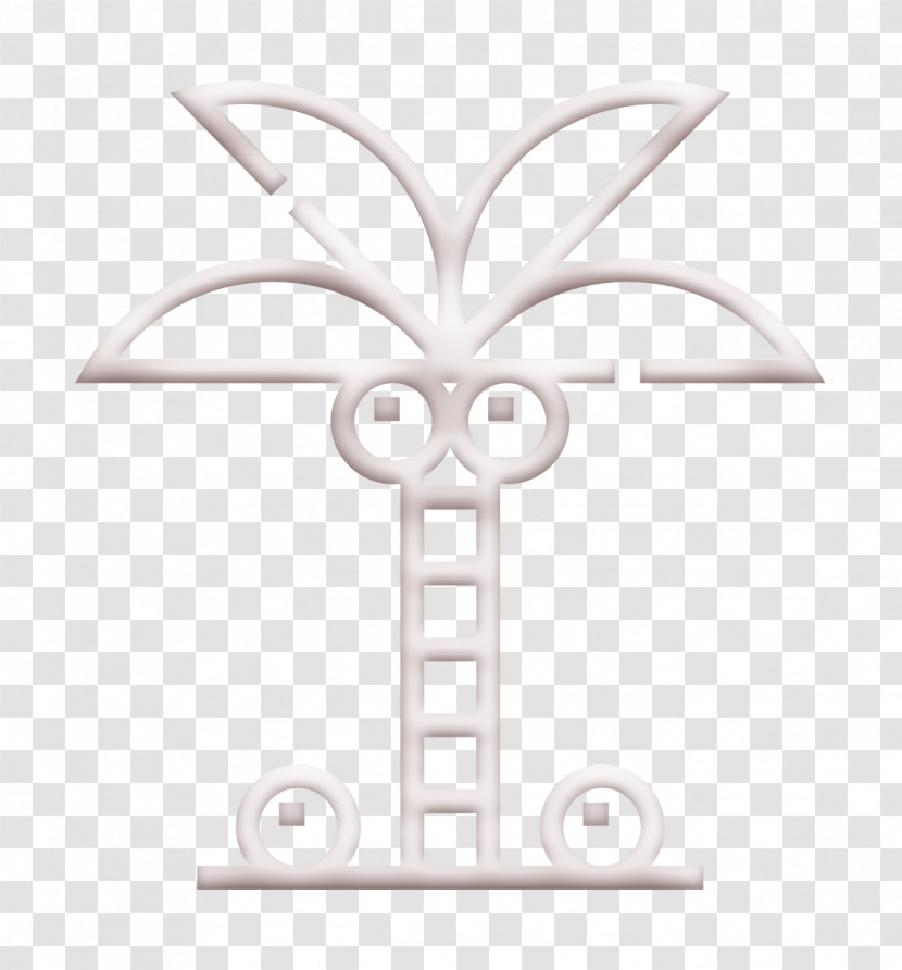 Island Icon Tropical Icon Coconut Tree Icon Transparent PNG