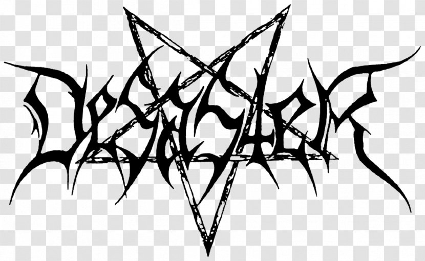 Desaster Black Metal Thrash The Oath Of An Iron Ritual Heavy - Silhouette - Venom Band Logo Transparent PNG