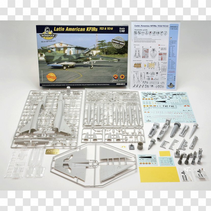 Airplane IAI Kfir 0 Latin America Scale Models Transparent PNG