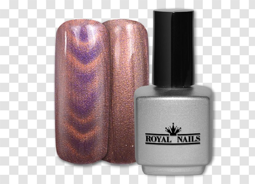 Nail Polish Gel Nails Art Salon - Purple Glitter Transparent PNG