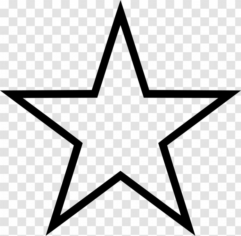 Five-pointed Star Clip Art - Area - Shape Transparent PNG