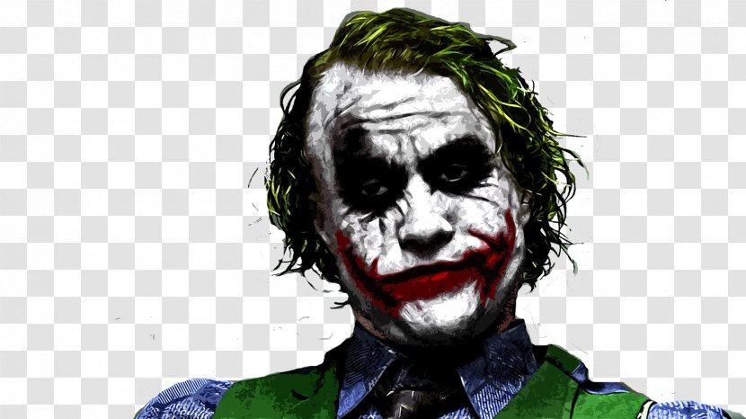 Joker The Dark Knight Batman Catwoman Heath Ledger Transparent PNG