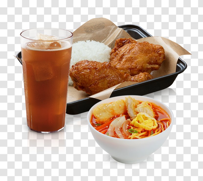 Jjamppong Full Breakfast Fast Food Bonchon Chicken Menu - Shrimp Soup Transparent PNG