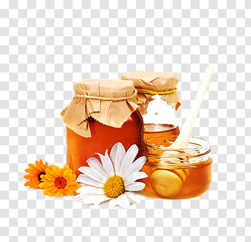 Bee Throat Honey Acute Tonsillitis Gargling - Therapy - Glass Canned Products In Kind Transparent PNG