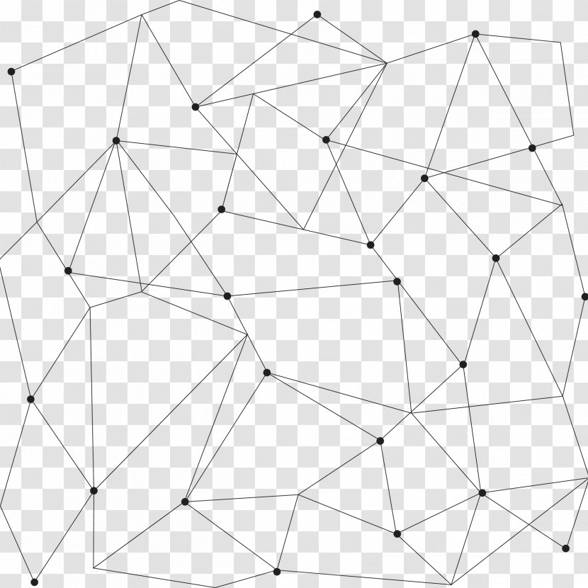 Triangle White Drawing Transparent PNG