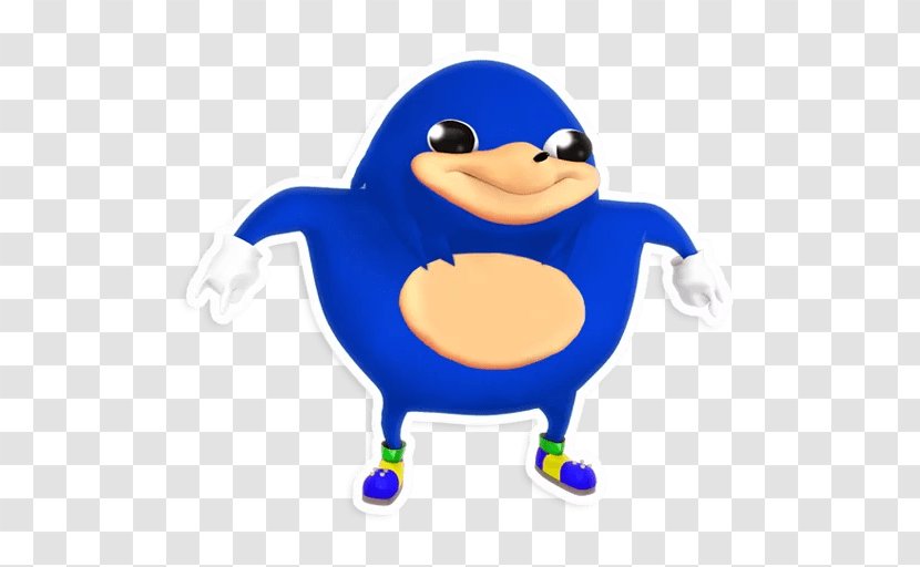 Knuckles The Echidna VRChat Ugandan Soundboard - Penguin - Do You Know De Wae Game DashFind My Way Transparent PNG