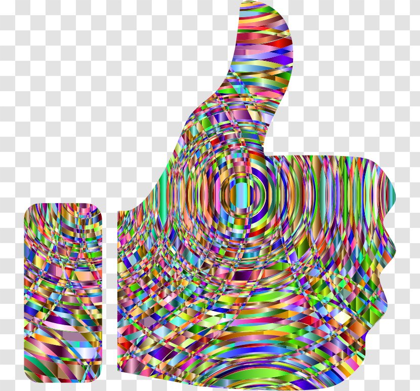 Thumb Signal Finger - Curves Transparent PNG