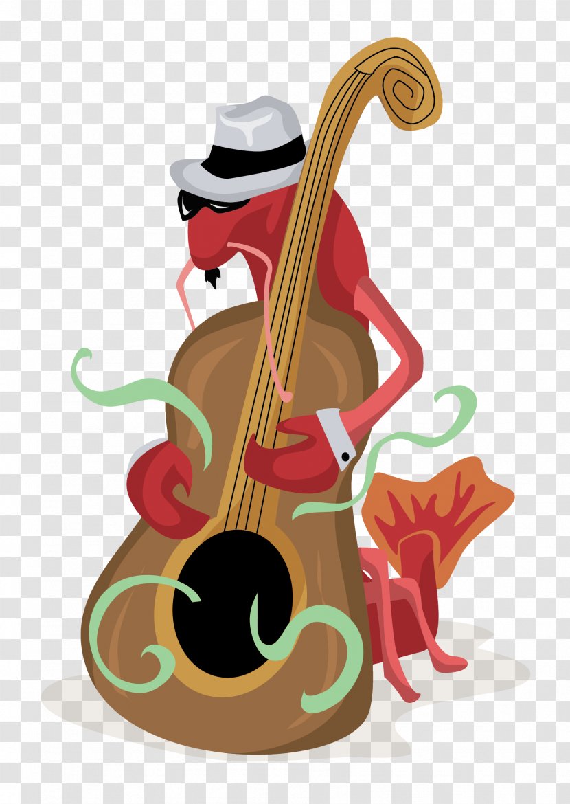 Cello Violin Double Bass Viola - Spicy Crayfish Transparent PNG