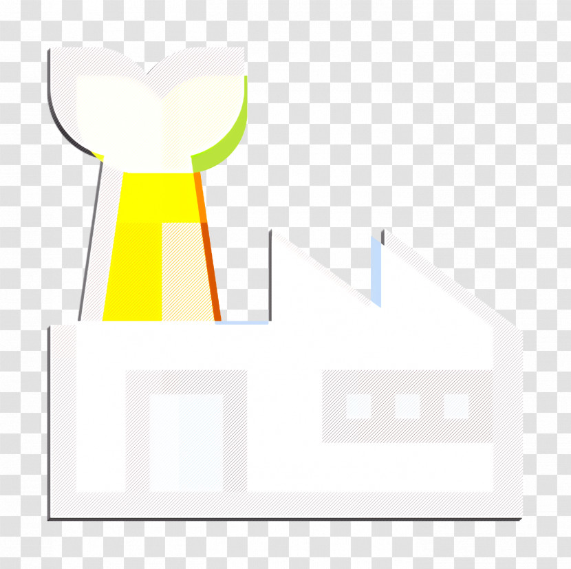 Sustainable Energy Icon Eco Factory Icon Transparent PNG
