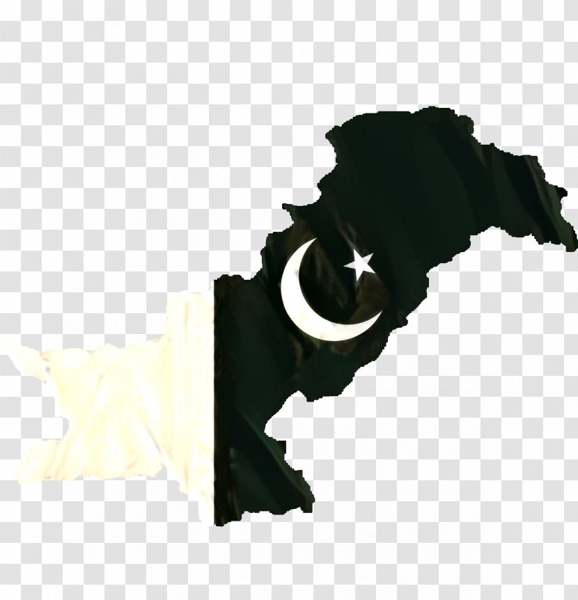 Pakistan Independence Day - World Map - Silhouette Blackandwhite Transparent PNG