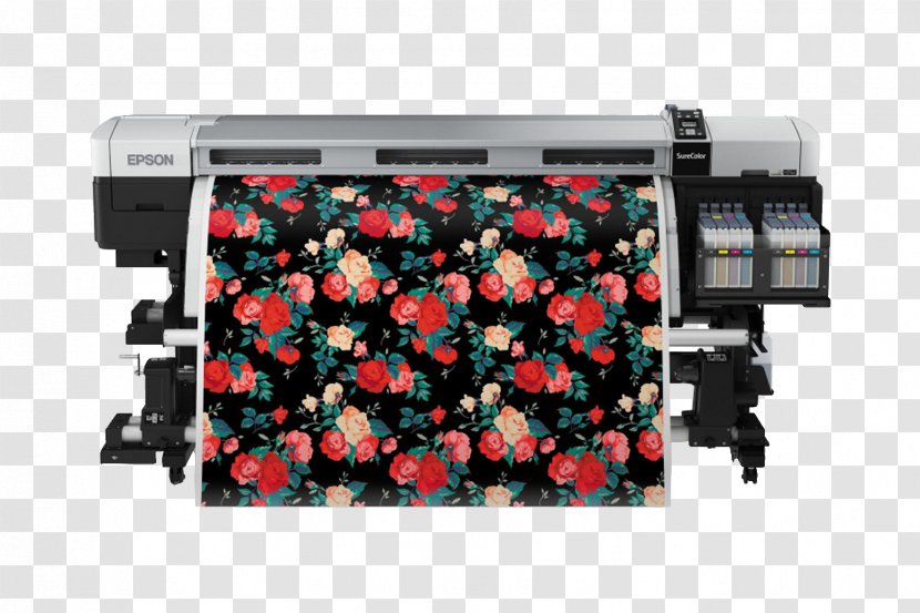 Dye-sublimation Printer Epson Textile Inkjet Printing - Dyesublimation Transparent PNG