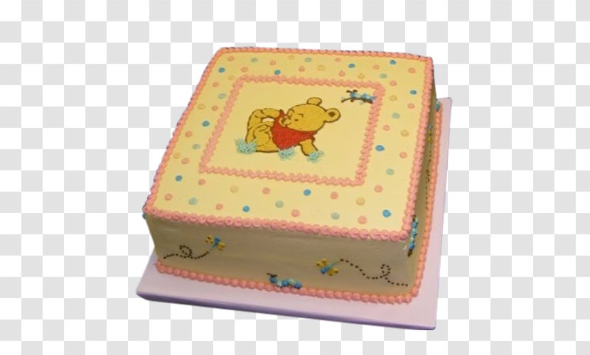 Birthday Cake Sheet Winnie-the-Pooh Baby Shower - Cupcake - Party Star Transparent PNG