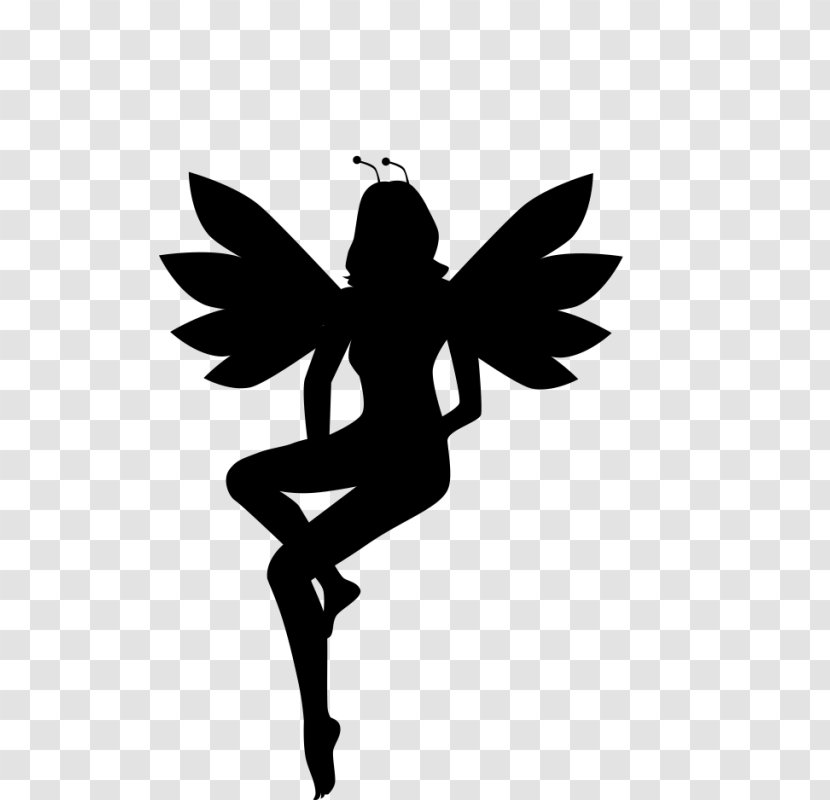 Peeter Paan Silhouette Fairy Transparent PNG