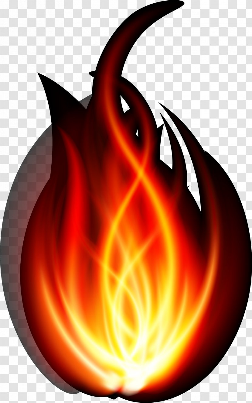 Flame Combustion - Heat - Orange Burning Transparent PNG