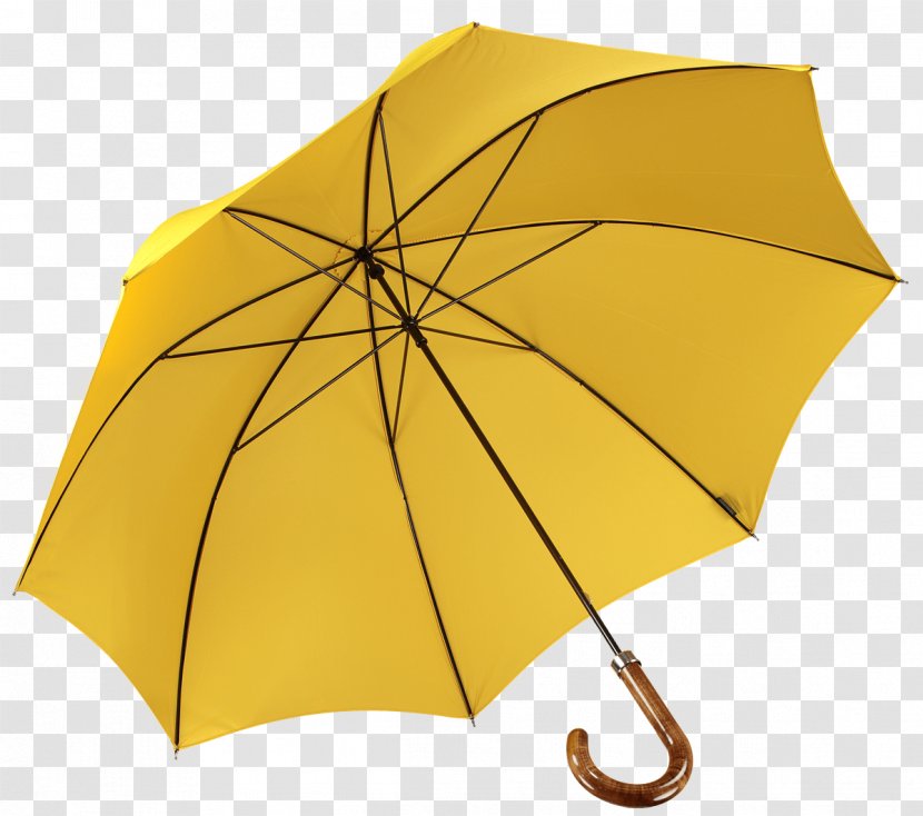 Umbrella Auringonvarjo Walking Stick Clip Art - Yellow Transparent PNG