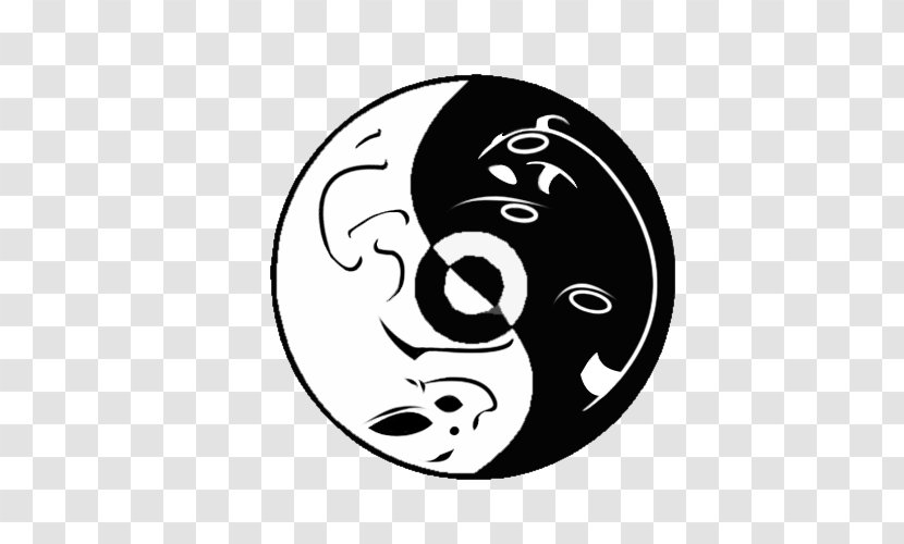 Umbreon Tattoo Espeon Yin And Yang Eevee - Black White - Leafeon Transparent PNG