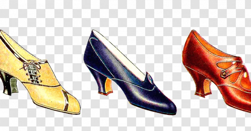 Clip Art - High Heeled Footwear - Shoe Transparent PNG