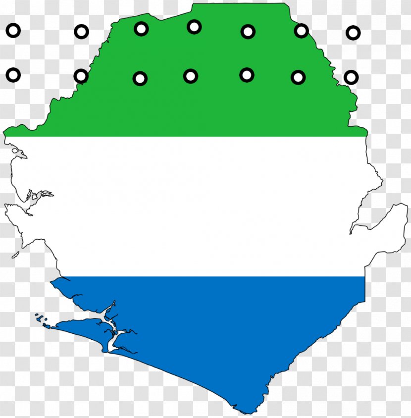 Freetown Flag Of Sierra Leone - Point - Independence Day Transparent PNG