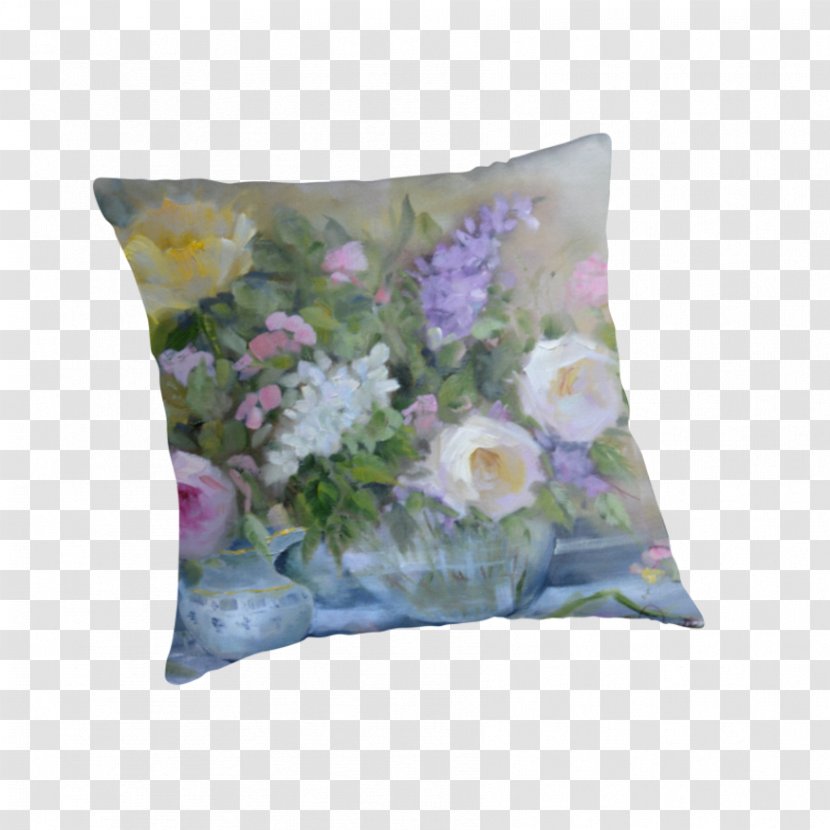 Lilac Cushion Lavender Throw Pillows Violet - Petal - Flower Vase Transparent PNG