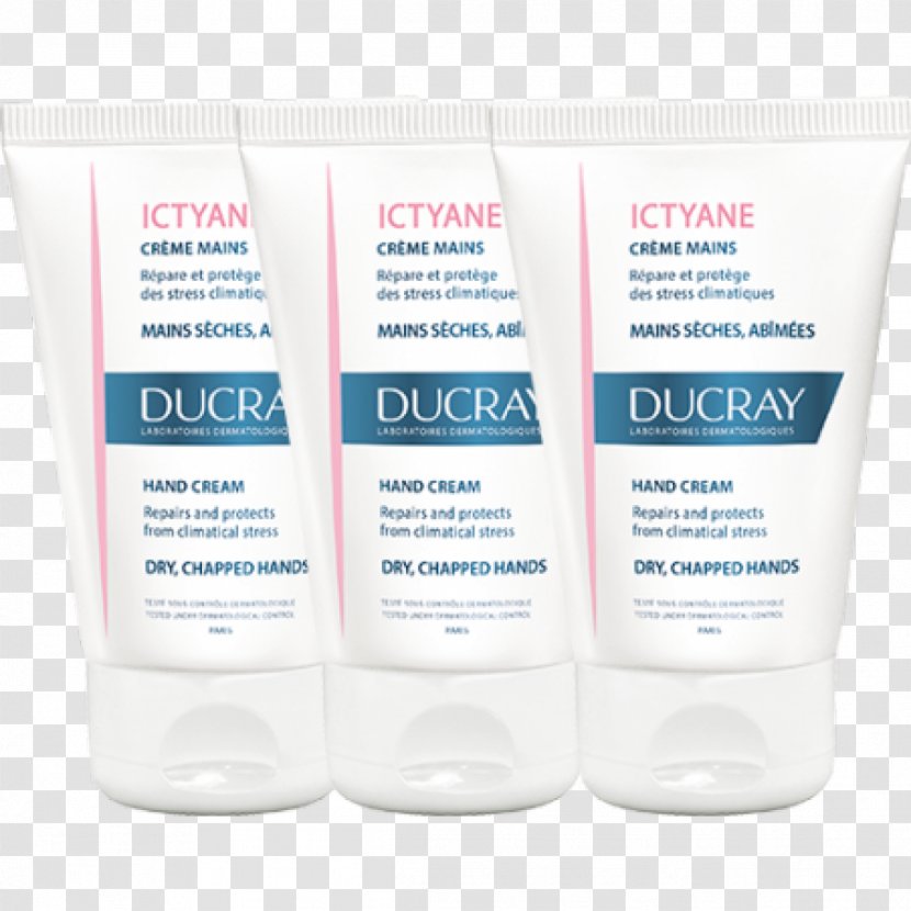 Ducray Ictyane Hand Care 50ml Emollient Moisturizing Cream Lotion Shower Gel - Skin - Cocaine Texture Transparent PNG