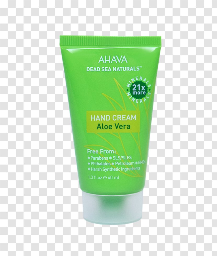 Cream Lotion Sunscreen Sea AHAVA Transparent PNG