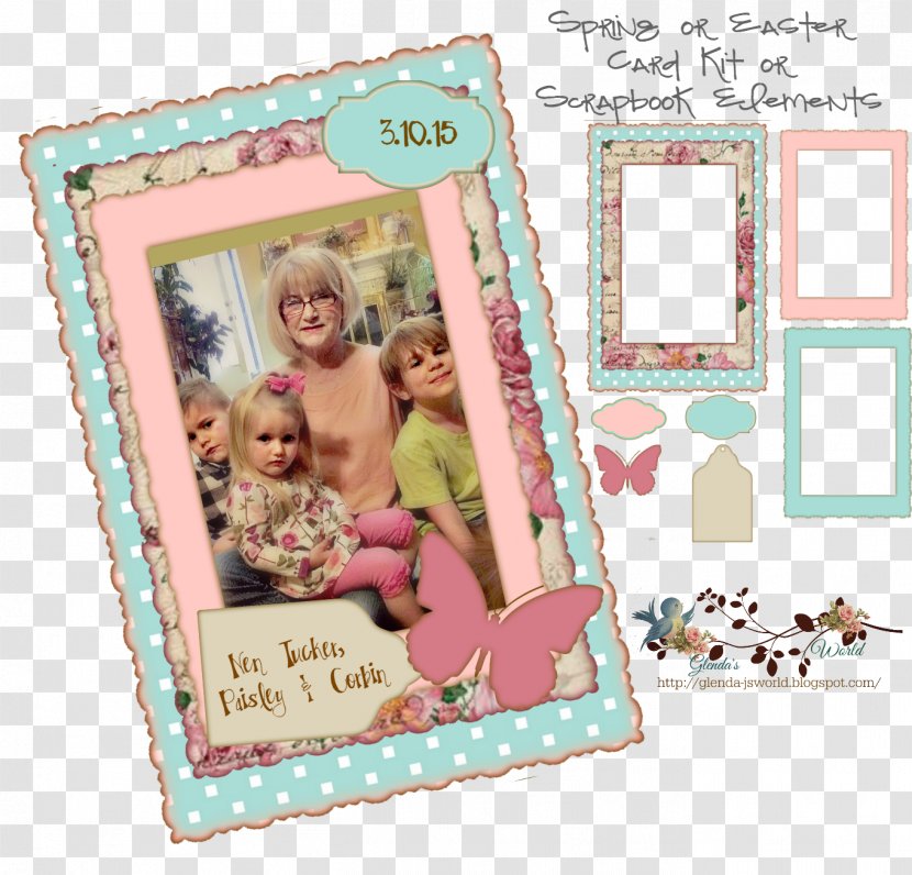 Scrapbooking Paper Picture Frames Embellishment - Cuteness Transparent PNG