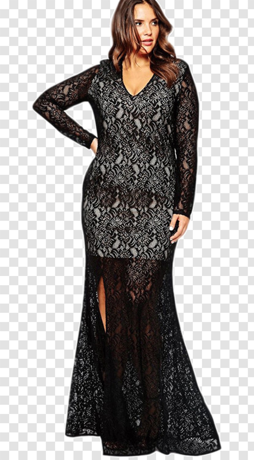 Dress Plus-size Clothing Evening Gown Sleeve - Sizes - Lace Dresses For Juniors Transparent PNG