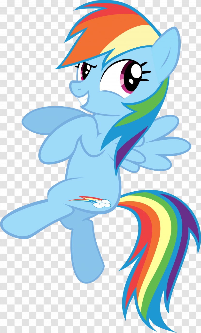 Rainbow Dash Pony - Horse Like Mammal Transparent PNG