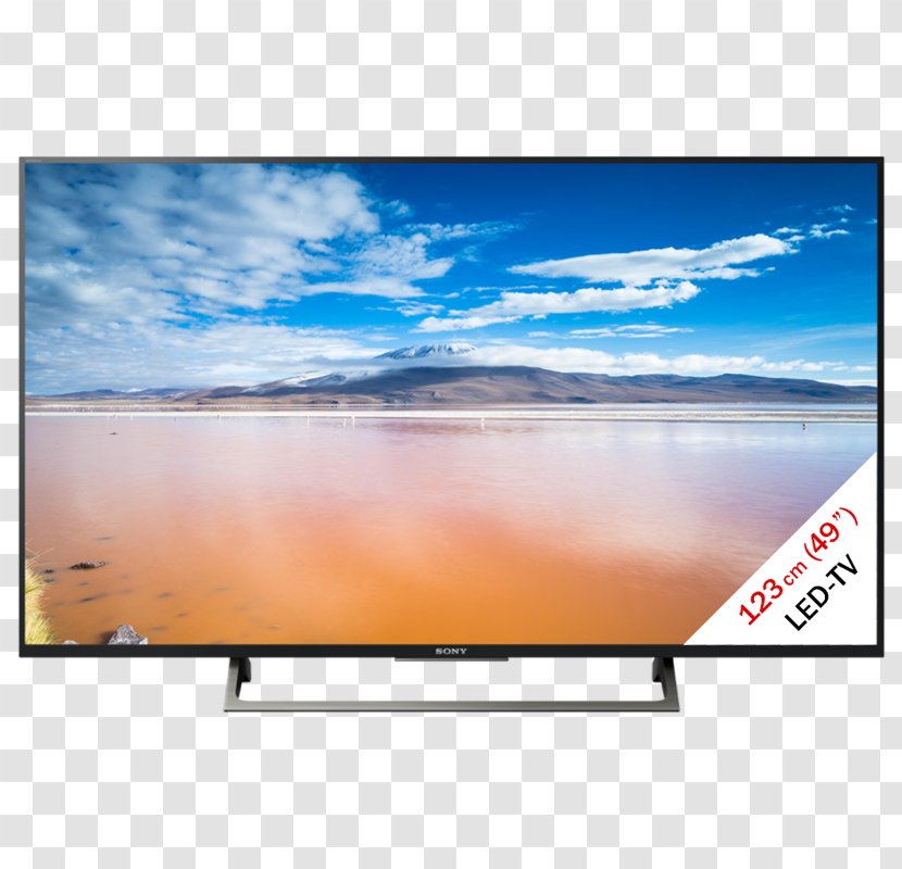 Sony BRAVIA XE80 Smart TV LED-backlit LCD - Tv Transparent PNG