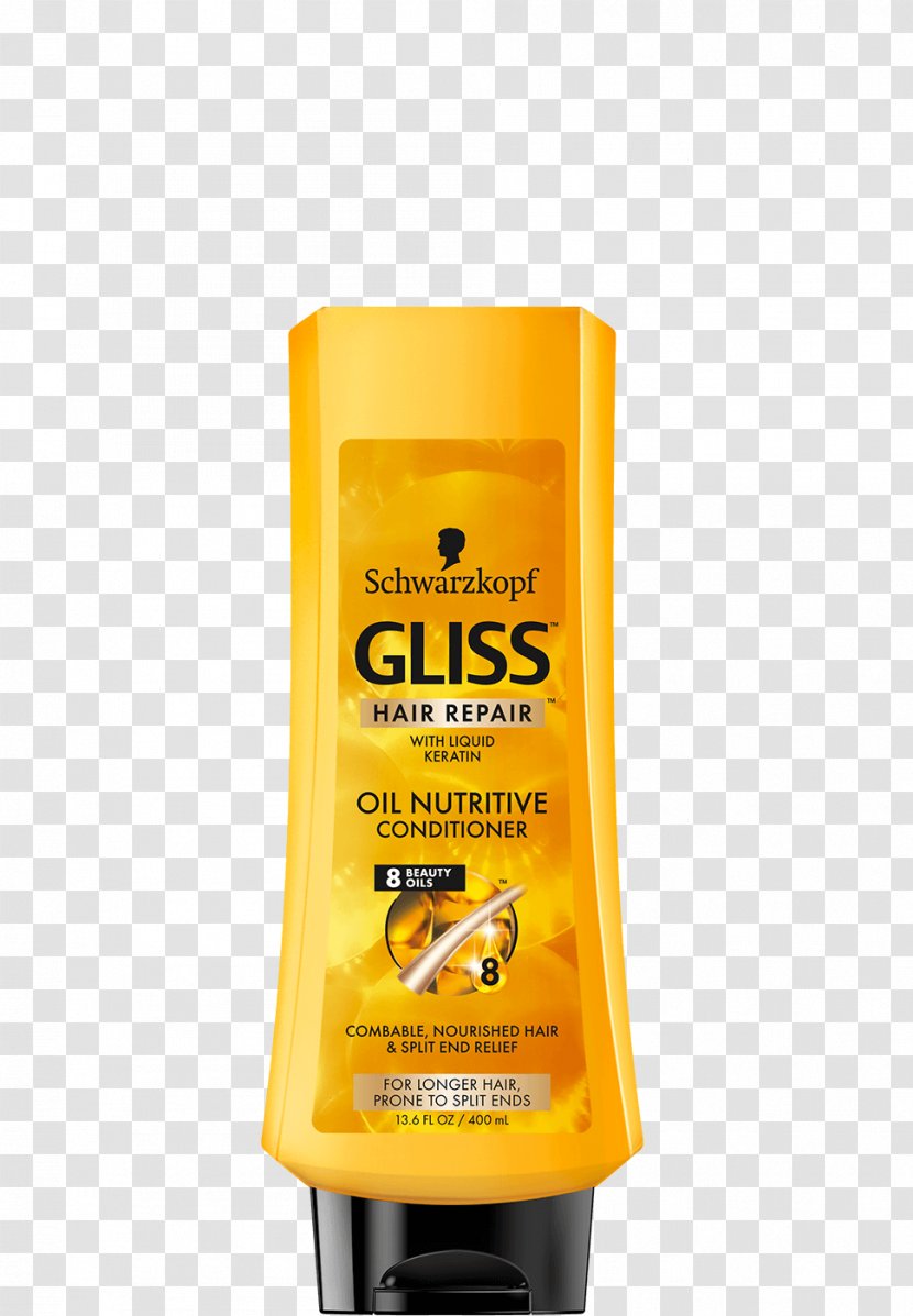Schwarzkopf Gliss Ultimate Repair Shampoo Oil Trichoptilosis Hair Conditioner - Cvs Pharmacy - Material Transparent PNG