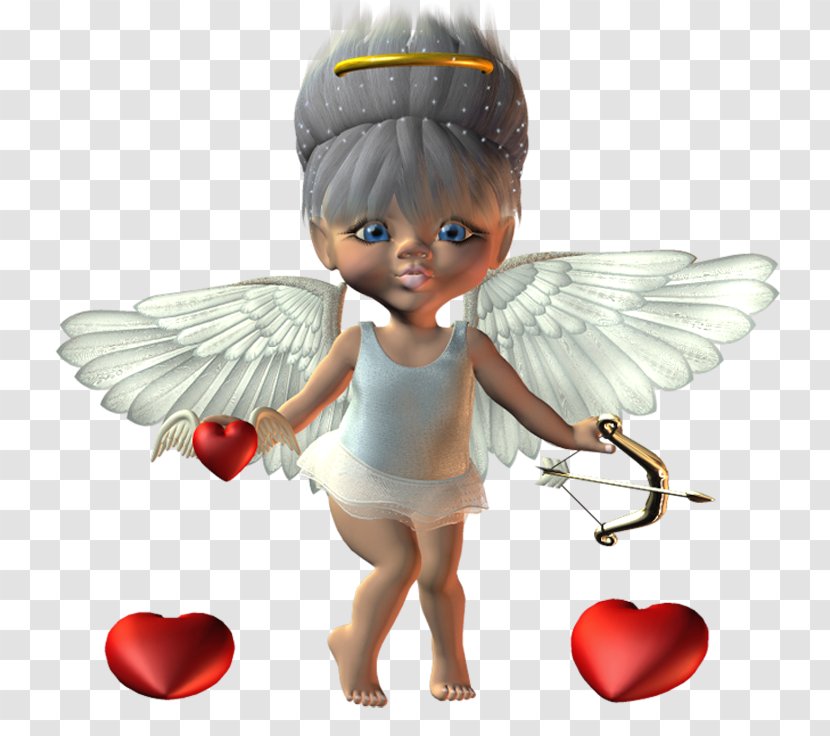 Heart Love Cupid Clip Art - Supernatural Creature Transparent PNG
