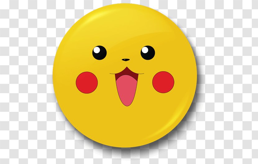 Pikachu Pokémon Smiley T-shirt - Pokemon Transparent PNG