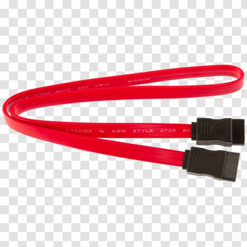 Serial ATA Parallel Electrical Cable Adapter USB 3.0 - Red Transparent PNG