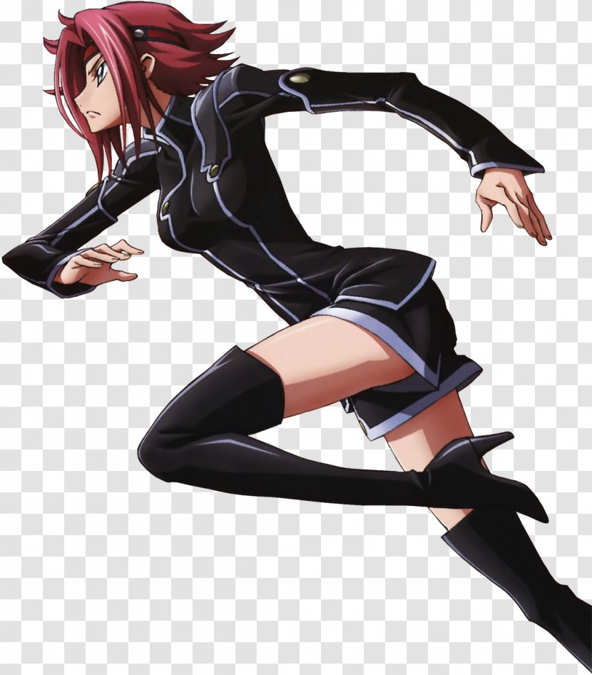 Kallen Stadtfeld Lelouch Lamperouge C.C. Suzaku Kururugi Gino Weinberg - Frame - Guilty Crown Transparent PNG