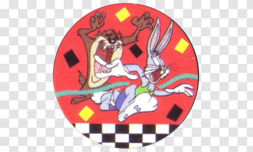 Looney Tunes Bugs Bunny Tazos Milk Caps Cartoon - Flower - Baseball Transparent PNG